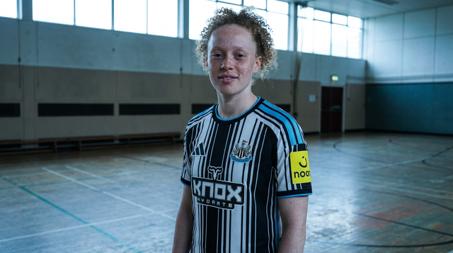 AI recreation of the Newcastle United away 2026/27 shirt, generated by Kitlist from its documented design record.