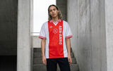 AI recreation of the Ajax home 1995 shirt, generated by Kitlist from its documented design record.