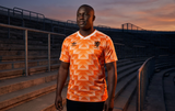 AI recreation of the Netherlands national association football team home 1998 shirt, generated by Kitlist from its documented design record.