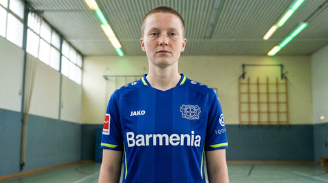 AI recreation of the Bayer Leverkusen away 2021/22 shirt, generated by Kitlist from its documented design record.