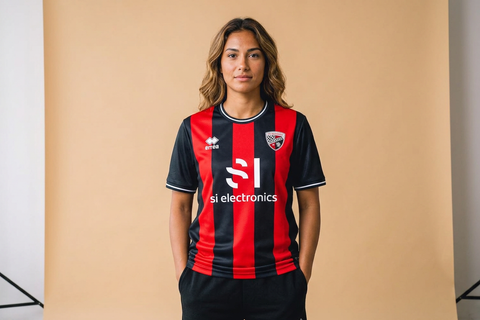 AI recreation of the FC Ingolstadt 04 home 2024/25 shirt, generated by Kitlist from its documented design record.