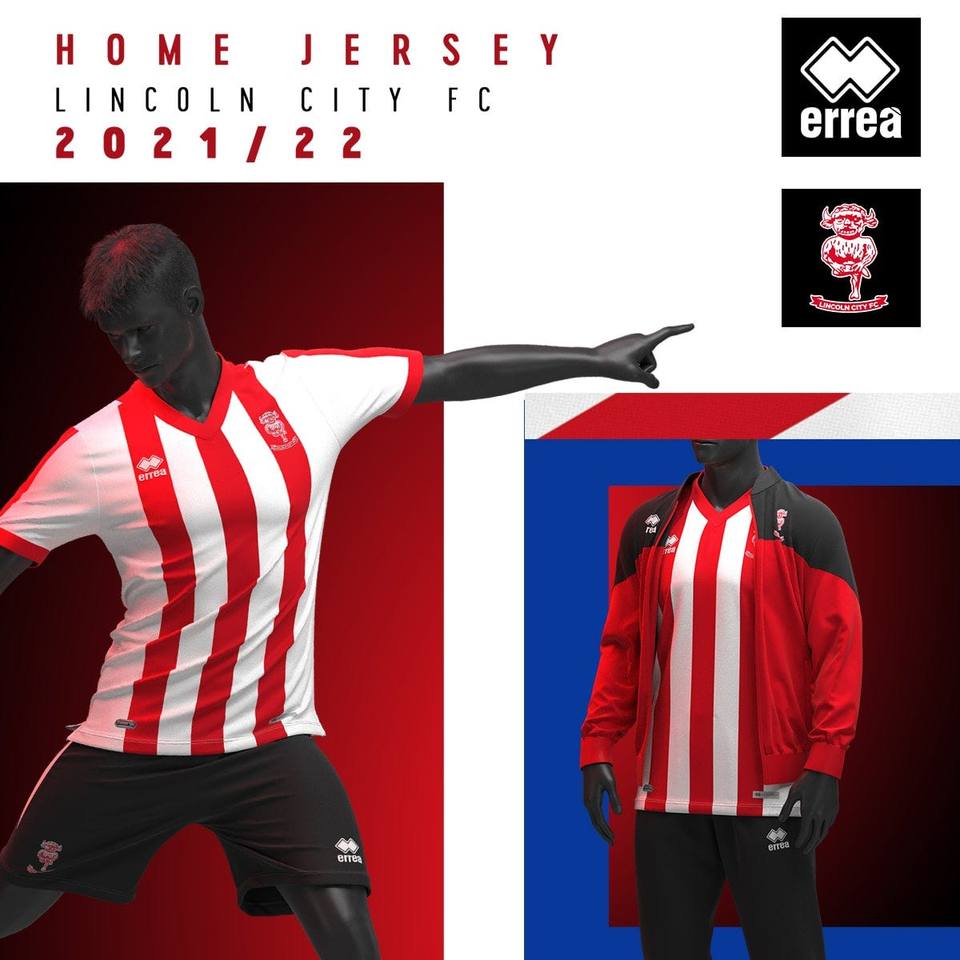 Lincoln City FC Home Shirt 2021/22